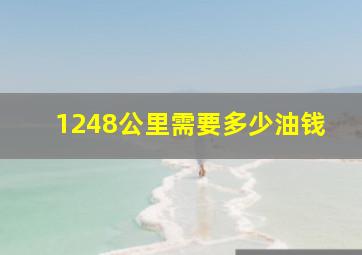 1248公里需要多少油钱