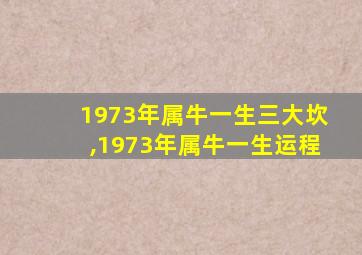 1973年属牛一生三大坎,1973年属牛一生运程