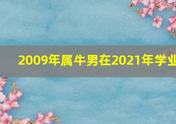 2009年属牛男在2021年学业