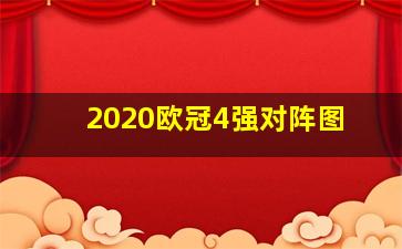 2020欧冠4强对阵图