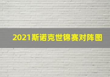 2021斯诺克世锦赛对阵图