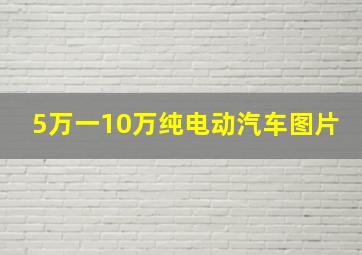 5万一10万纯电动汽车图片