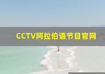 CCTV阿拉伯语节目官网