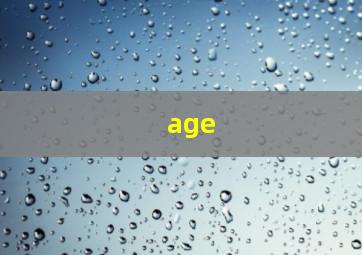 age