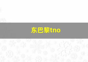 东巴黎tno