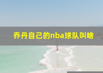 乔丹自己的nba球队叫啥