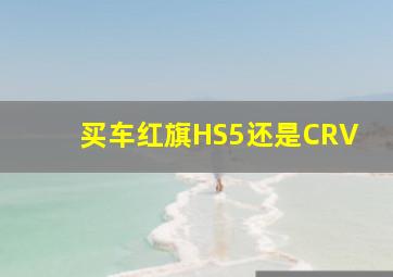 买车红旗HS5还是CRV