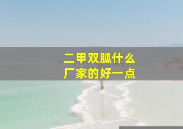 二甲双胍什么厂家的好一点