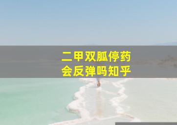 二甲双胍停药会反弹吗知乎