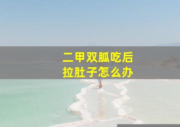 二甲双胍吃后拉肚子怎么办