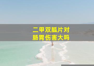 二甲双胍片对肠胃伤害大吗