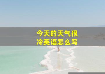 今天的天气很冷英语怎么写