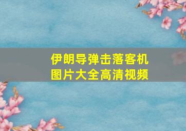 伊朗导弹击落客机图片大全高清视频