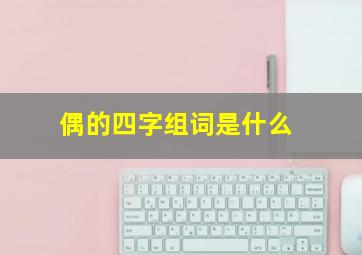 偶的四字组词是什么