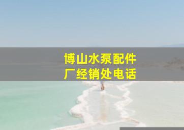 博山水泵配件厂经销处电话