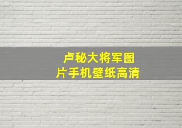 卢秘大将军图片手机壁纸高清