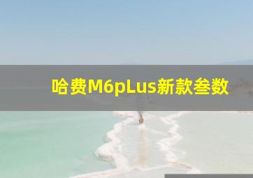 哈费M6pLus新款叁数