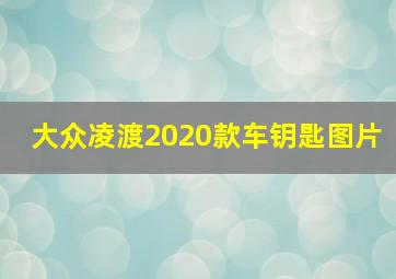 大众凌渡2020款车钥匙图片