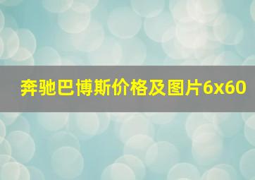 奔驰巴博斯价格及图片6x60