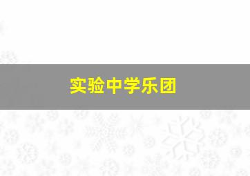 实验中学乐团