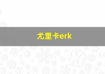 尤里卡erk