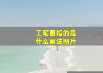 工笔画指的是什么画法图片