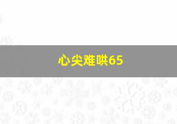 心尖难哄65