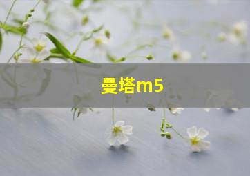 曼塔m5