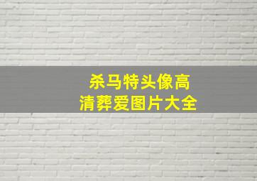 杀马特头像高清葬爱图片大全