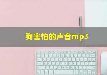 狗害怕的声音mp3