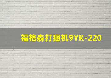 福格森打捆机9YK-220