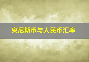 突尼斯币与人民币汇率