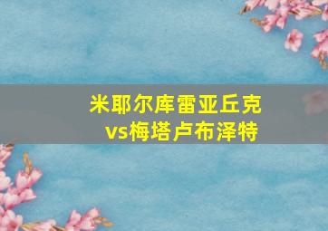 米耶尔库雷亚丘克vs梅塔卢布泽特