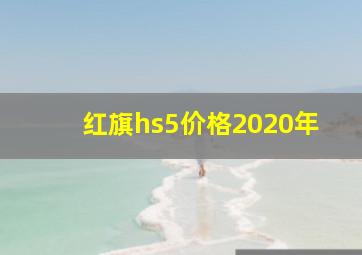 红旗hs5价格2020年