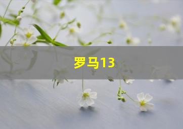 罗马13