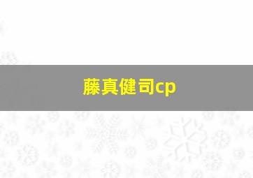 藤真健司cp