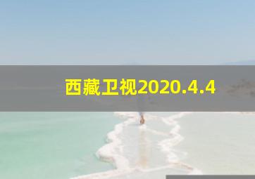 西藏卫视2020.4.4