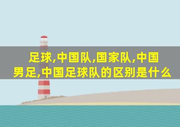 足球,中国队,国家队,中国男足,中国足球队的区别是什么