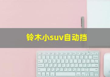 铃木小suv自动挡