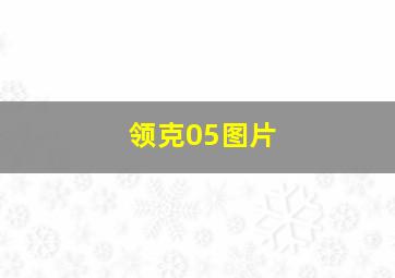 领克05图片