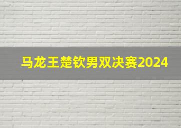 马龙王楚钦男双决赛2024