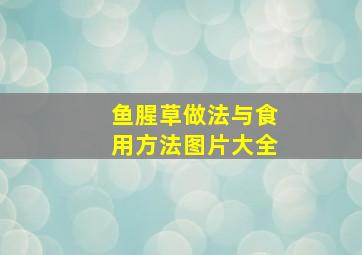 鱼腥草做法与食用方法图片大全